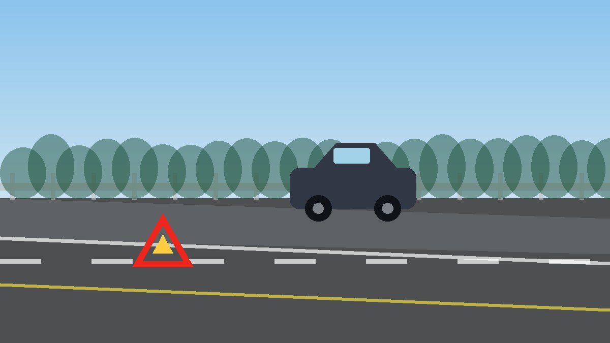 湛江道路故障安全等待现场图